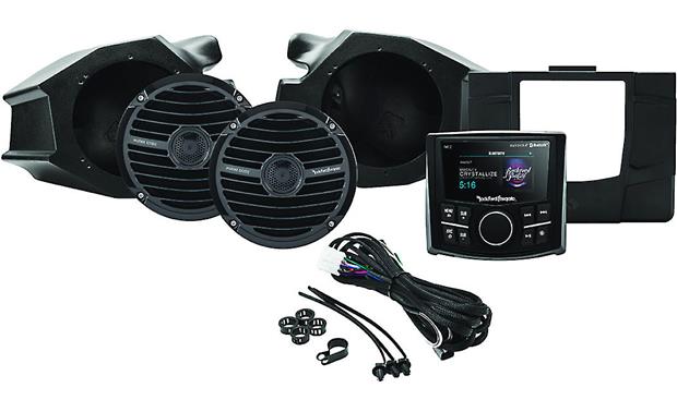 Rockford Fosgate RZR Stage 2: Stereo and front speaker kit(Gen 1)