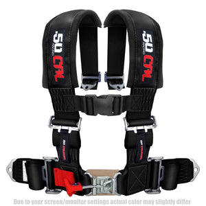50 Caliber Racing 3" 4-point Harness