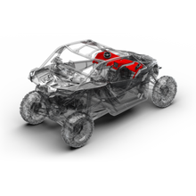 Load image into Gallery viewer, Rockford Fosgate X3 Stage 2: Stereo and front speaker kit for select Maverick X3 models