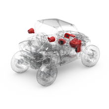 Load image into Gallery viewer, 400 Watt Stereo, Front and Rear Speaker, and Subwoofer Kit for Select Polaris® RZR® Models