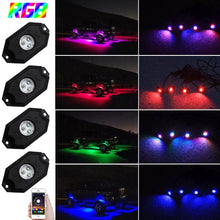 Load image into Gallery viewer, RGB Led ROCK LIGHTS